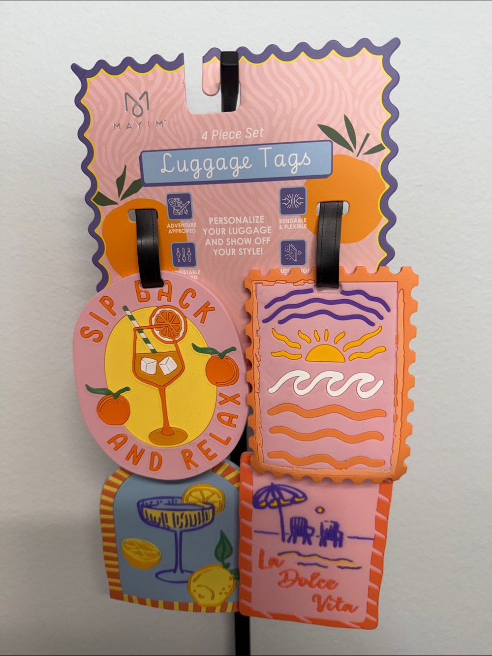 Mayim | La Dolce Vita Summer Vacation Luggage Tags